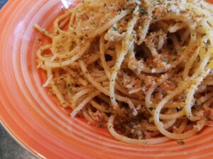 Spaghetti aglio olio e peperoncino a modo mio