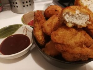 Nuggets di pollo fatti in casa