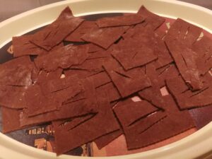 Chiacchiere al cacao