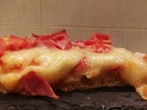 Pizza in teglia con lievitazione breve