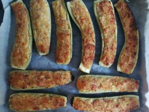 Zucchine ripiene al forno