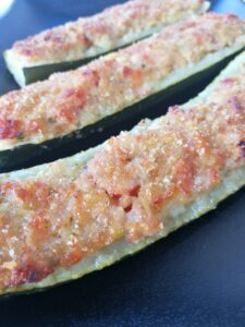 Zucchine ripiene al forno