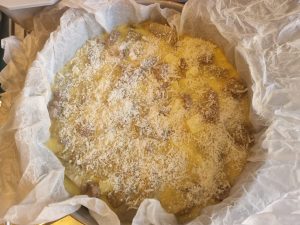 Frittata con salsiccia e carciofi