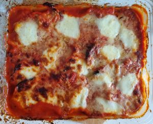 Parmigiana di melanzane in versione light